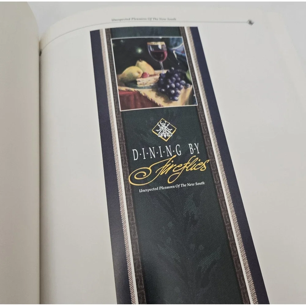Dining by Fireflies: Unexpected Pleasures of the New South Cookbook Hardcover
